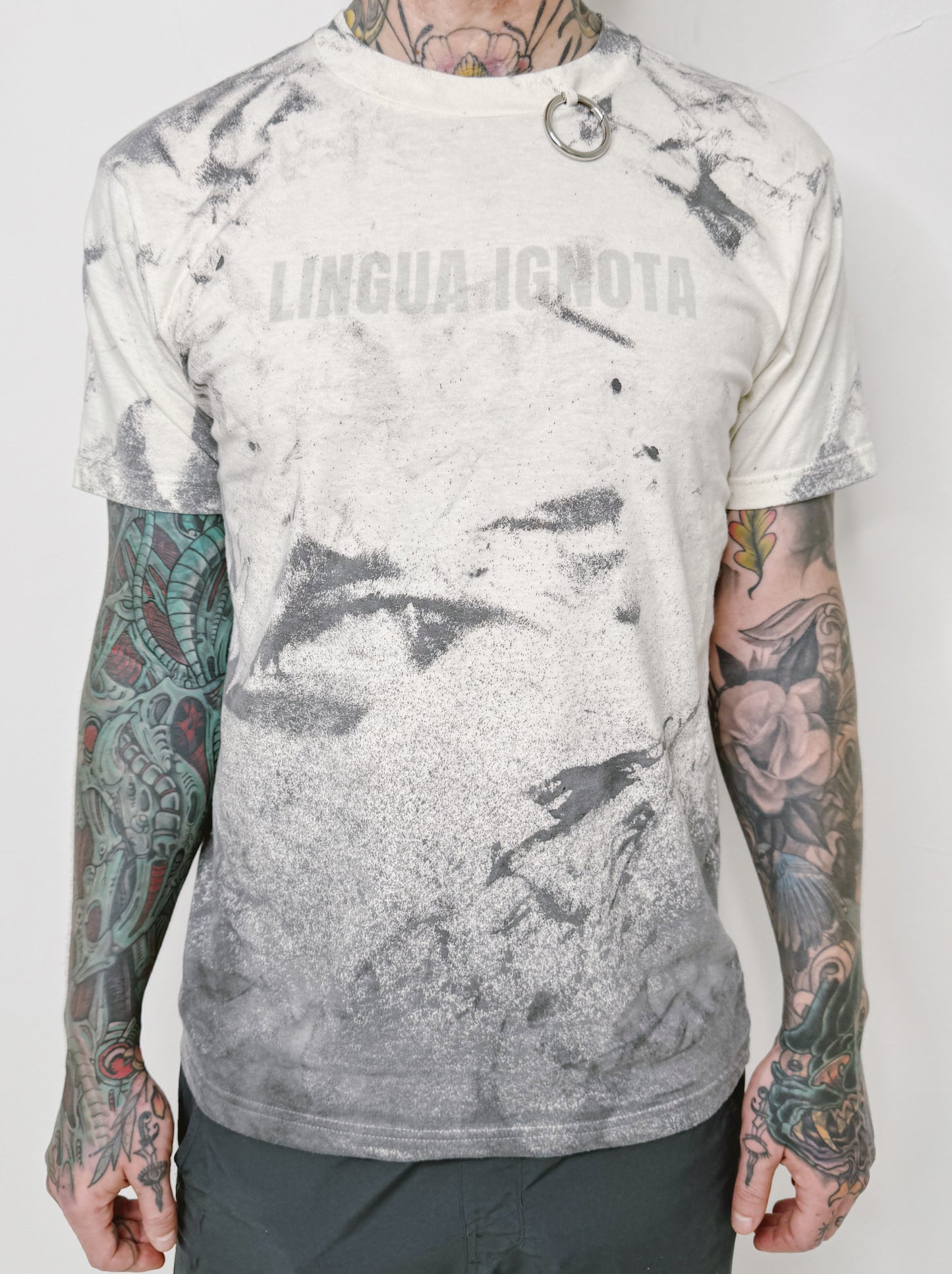 LINGUA IGNOTA - ASHBLOTTER T-SHIRT (STUDIO ED PRE-ORDER)